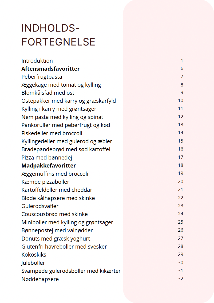 Det barnemad: 44 favoritter for hele familien